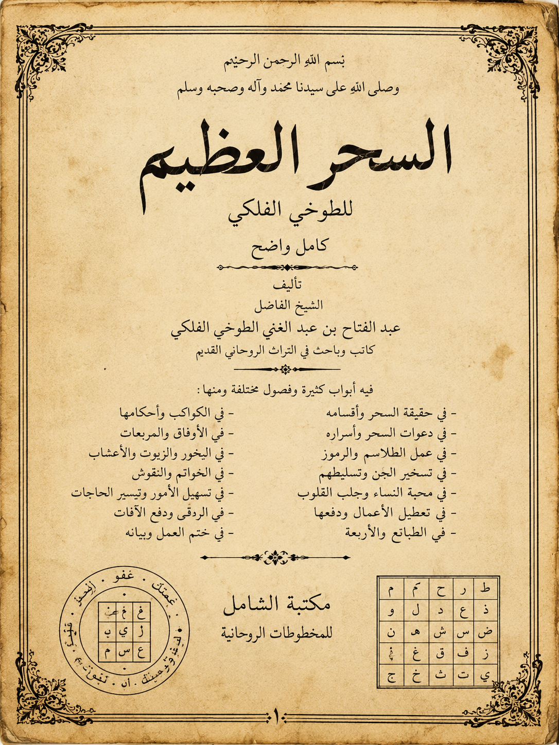 السحر العظيم للطوخى كامل واضح.pdf